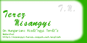 terez misangyi business card